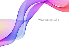 colorful motion wave style abstract background vector