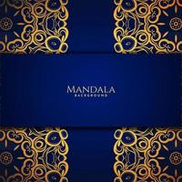 Beautiful mandala design modern  decorative luxury background vector