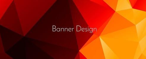 Modern stylish abstract geometric elegant banner pattern background vector