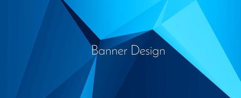 Fondo de banner de diseño decorativo geométrico elegante abstracto vector