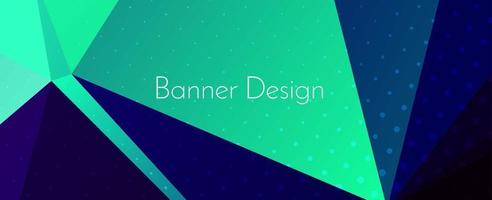 Abstract geometric modern decorative design banner pattern background vector