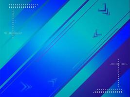 Abstract geometric gradient blue modern pattern background vector