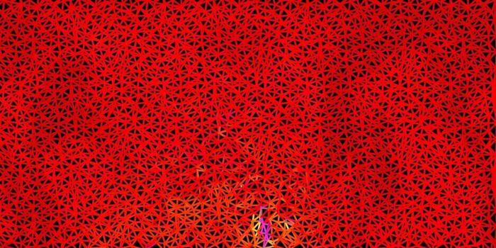 Dark red vector poly triangle layout.