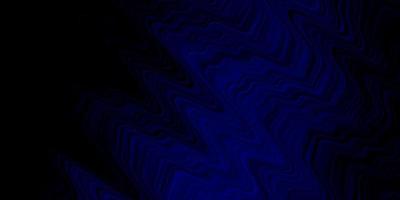 Dark BLUE vector backdrop with bent lines.