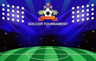 Soccer Tournament Background vector