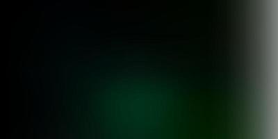 Dark green vector gradient blur texture.