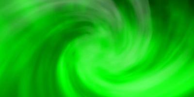 Light Green vector background with clouds.