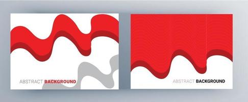 Fondo abstracto moderno para diseño.Color rojo y negro para folletos, pancartas, portadas de libros. vector