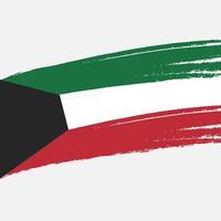 Celebration of Kuwait national day vector