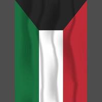 Celebration of Kuwait's national day vector