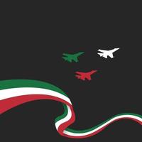 Celebration of Kuwait national day vector