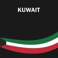 Celebration of Kuwait national day vector