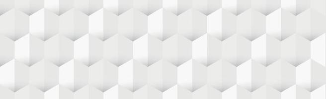 Abstract pattern background texture, many identical white hexagons - Vector