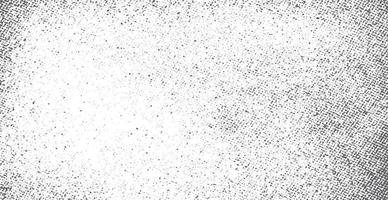 Black and white grunge background, realistic texture - Vector