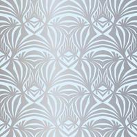 Floral lace seamless pattern. Flourish stylish tile ornament palm leaf fractal background. Abstract geometric flourish retro texture. vector
