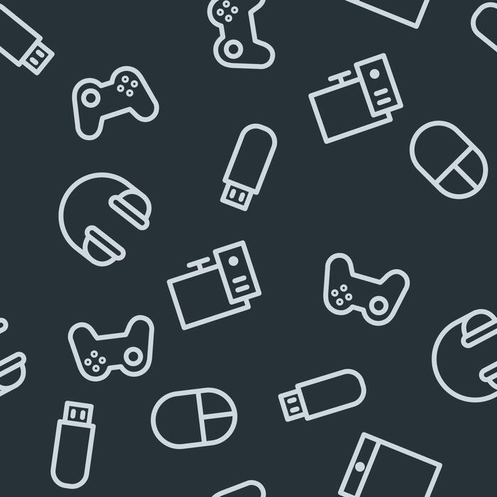 Video Game Pattern Vector Art, Icons, and Graphics for Free Download