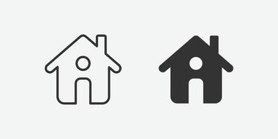 vector illustration of home icon