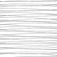 Hand drawn abstract pattern with hand drawn lines, strokes. Set of vector grunge brushes. wavy striped, Vector EPS 10 illustration