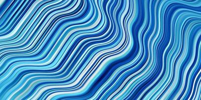 Dark BLUE vector template with curved lines.