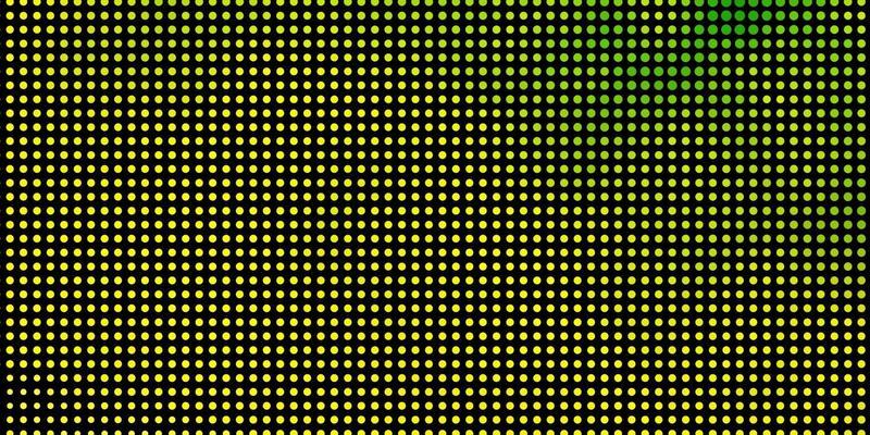 Light Green, Yellow vector template with circles.