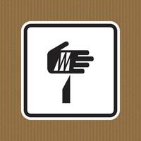 Sharp Point Symbol Sign, Vector Illustration, Isolate On White Background Label .EPS10