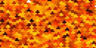 Dark Orange vector background in polygonal style.