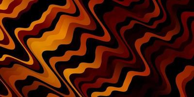 Dark Orange vector layout with wry lines.