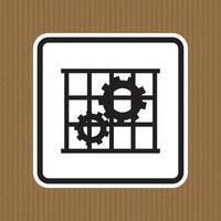 PPE Icon.Use Guards Protection Symbol Sign Isolate On White Background,Vector Illustration EPS.10 vector