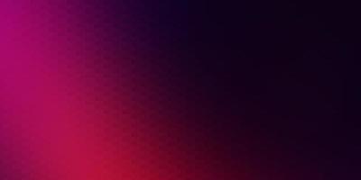 Dark Pink vector background with rectangles.