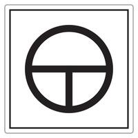 On Off Push-Button Symbol Sign, Vector Illustration, Isolate On White Background Label. EPS10