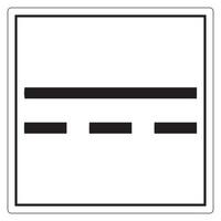 Direct Current DC Symbol Sign Isolate On White Background,Vector Illustration EPS.10 vector