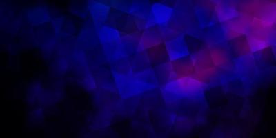 Dark Pink, Blue vector texture with poly style with cubes.