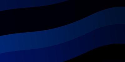 Dark BLUE vector template with lines.