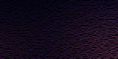 Fondo de vector púrpura oscuro con líneas.