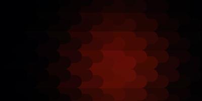 Dark Red vector background with lines.