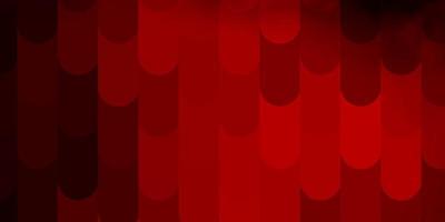 Dark Red vector background with lines.