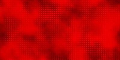 Dark Red vector background with spots.