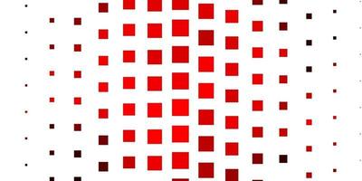 textura de vector rojo oscuro en estilo rectangular.