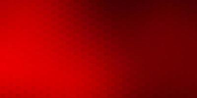 textura de vector rojo oscuro en estilo rectangular.