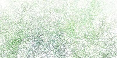 Light green vector background with random forms.