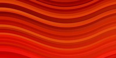 Light Red vector backdrop with bent lines.