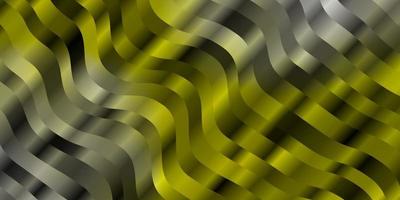 Light Yellow vector texture with wry lines.