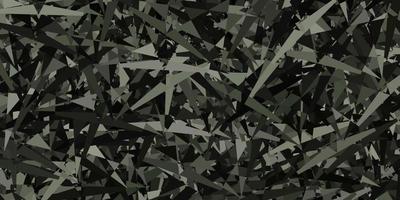 Light gray vector texture with random triangles.