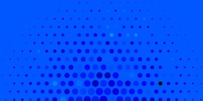 Dark BLUE vector background with spots.