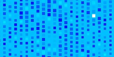 Light BLUE vector background with rectangles.