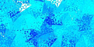Light blue vector pattern with polygonal shapes.