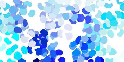 Light blue vector backdrop with chaotic shapes.
