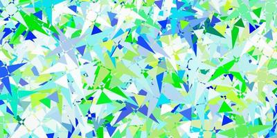 Light Multicolor vector texture with random triangles.