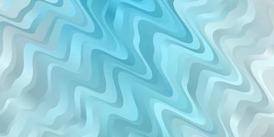 Light BLUE vector backdrop with bent lines.