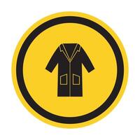 PPE Icon.Wear Smock Symbol Sign Isolate On White Background,Vector Illustration EPS.10 vector